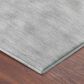 Dalyn Rug Company Soft Essentials Solid Silver 3" x 5" Area Rug, , large