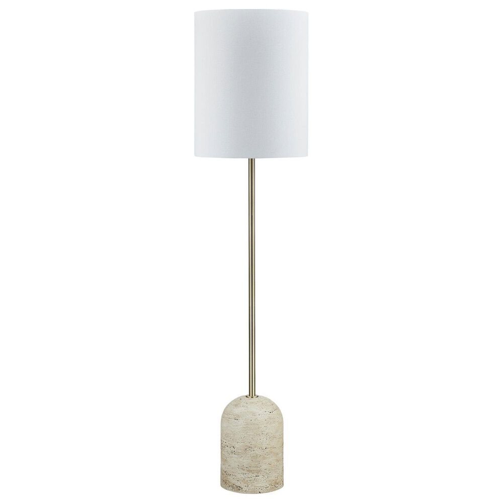 Southern Lighting Finley Floor Lamp in Natural and Gold, , large