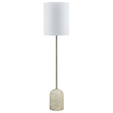 Southern Lighting Finley Floor Lamp in Natural and Gold, , large