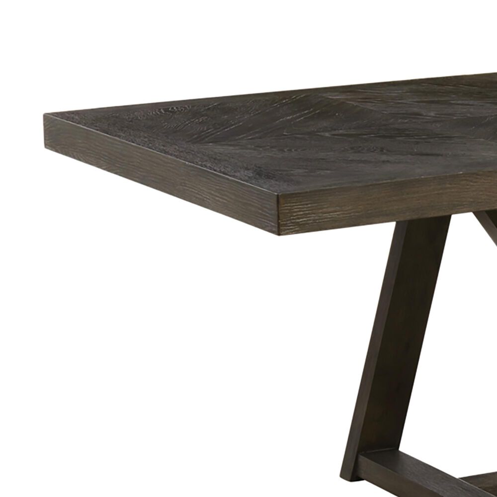 Hawthorne Furniture Hearst Table 4 Chairs and Bench in Reclaimed Chevron, , large