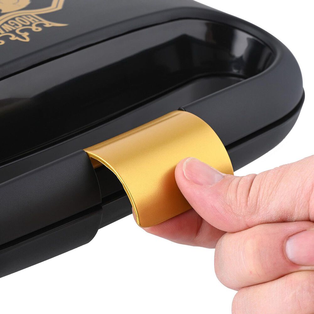Disney 2-Square Harry Potter Sandwich Maker in Black and Gold, , large