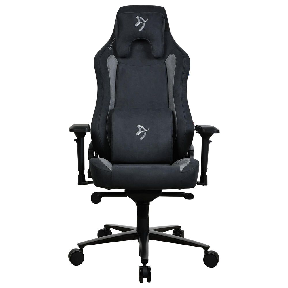 Arozzi Vernazza Supersoft Fabric Gaming Chair in Black, , large