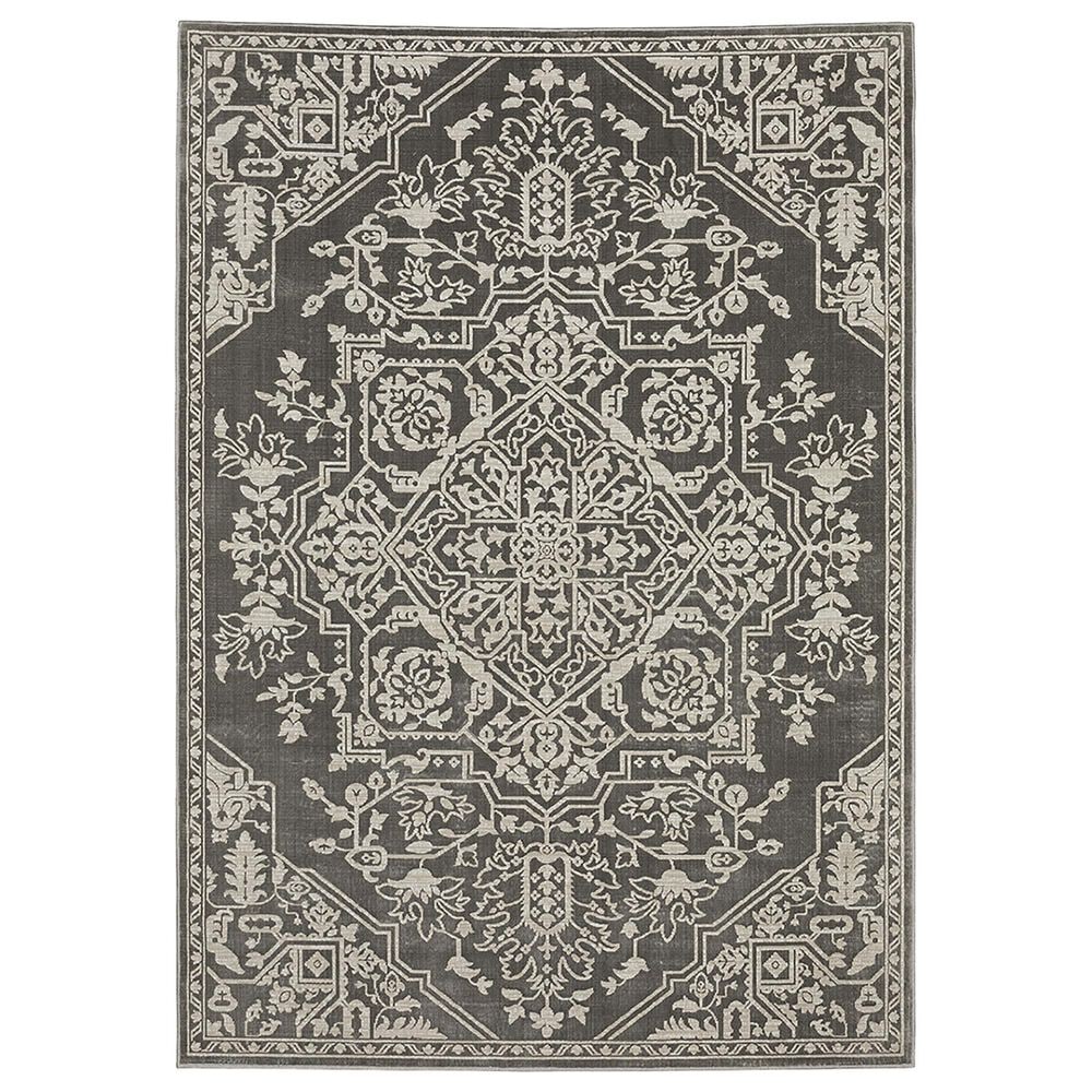 Oriental Weavers Intrigue 6"7" x 9"6" Beige Area Rug, , large