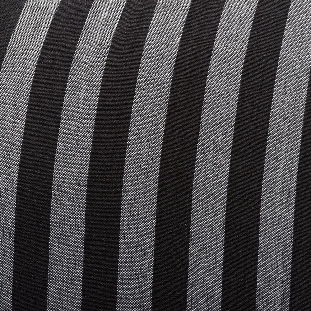 Baxton Studio Charlemagne Accent Chair in Grey and Black, , large