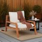 Linon Home Decor Cassius Patio Slanted Back Chair in Off White, , large
