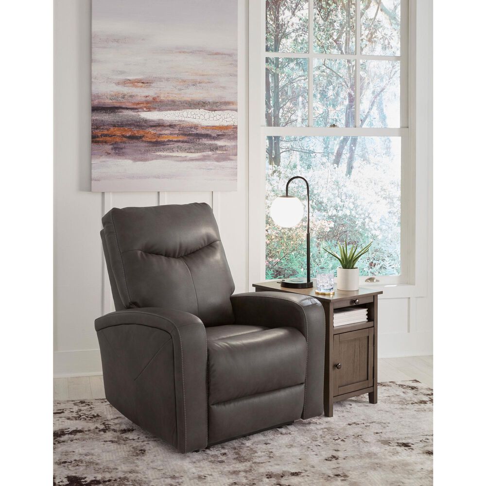 Ashley Ryversans Power Recliner in Quarry, , large