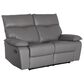 Mayberry Hill Wildcard Manual Motion Reclining Loveseat in Aviarah Grey, , large