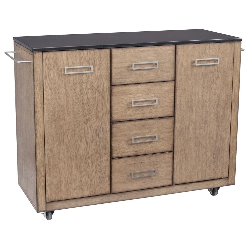 Home Styles Big Sur Kitchen Cart in Brown, , large
