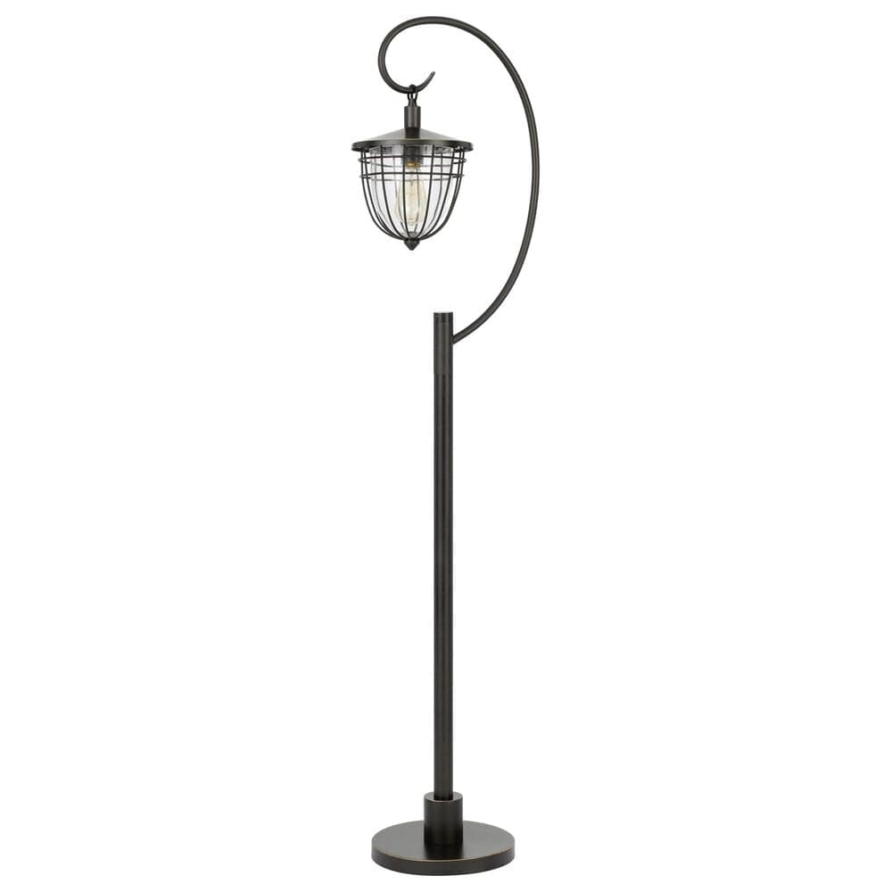 Cal Lighting Alma Floor Lamp in Dark Bronze, , large