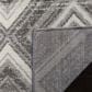 Safavieh Skyler SKY120K 10" x 14" Grey and Ivory Area Rug, , large