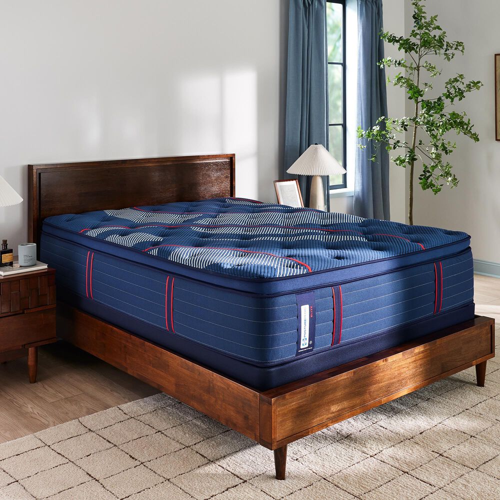 Sealy Brenham Medium Pillowtop Full Mattress with Low Profile Box Spring, , large