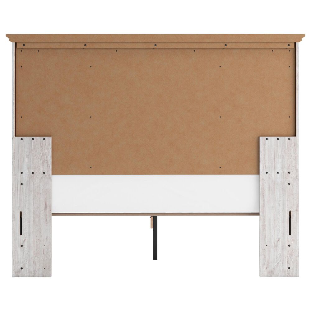 Ashley Makidern Queen Storage Bed with Two Drawers in Whitewash, , large