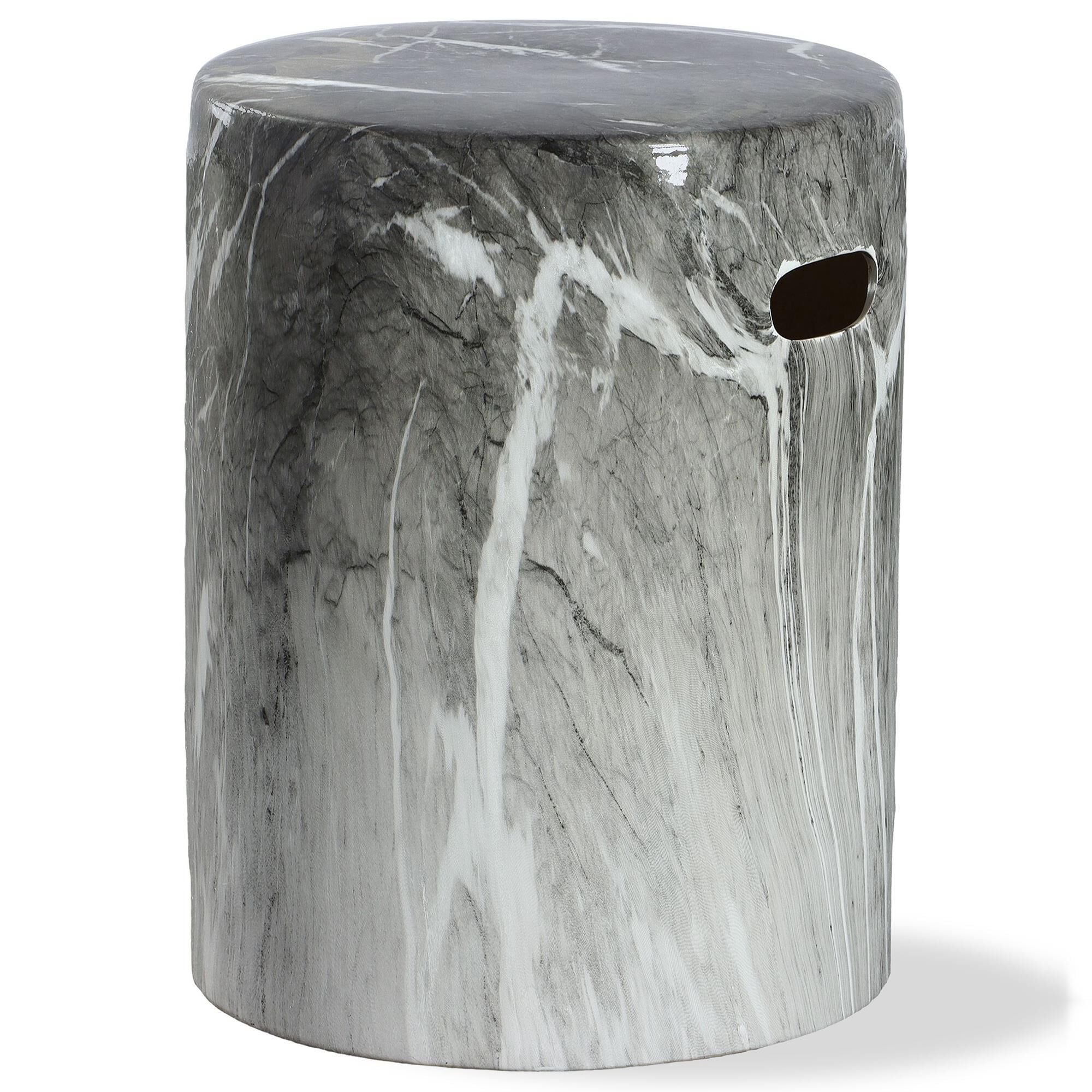 Black garden stool deals