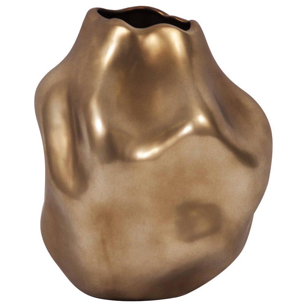 Howard Elliott Large Vase in Matte Bronze, , large