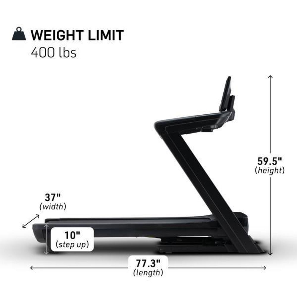 NordicTrack Commercial 1250 Treadmill in Black, , large
