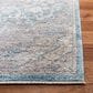 Safavieh Dream DRM412M 2" x 8" Blue and Grey Runner, , large