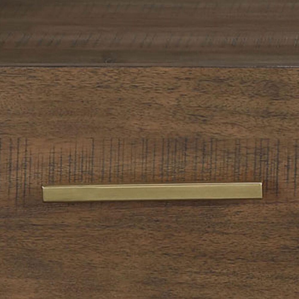 Crystal City Garland Glass Top Sofa Table in Toffee, , large