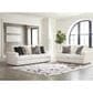 Ashley Karinne Stationary Loveseat in Linen, , large
