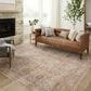 Angela Rose Blake 6"7" x 9"10" Oatmeal and Spice Area Rug, , large