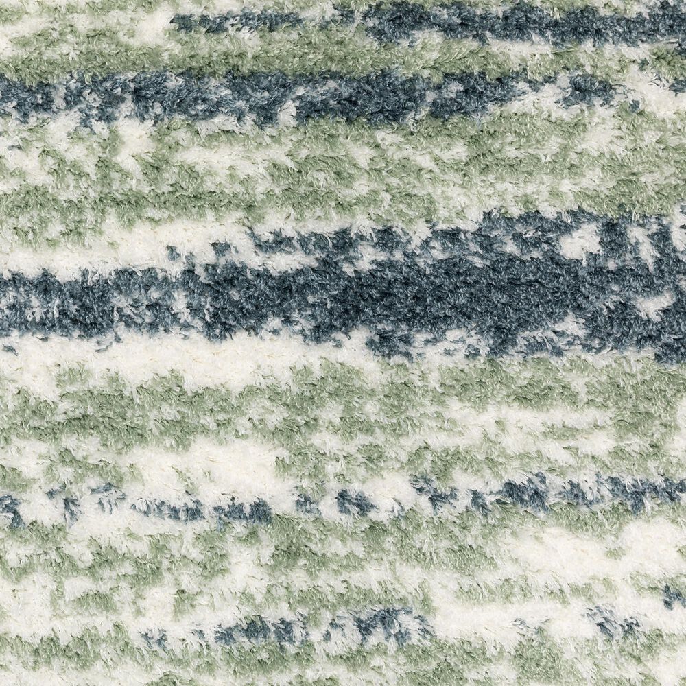 Oriental Weavers Galileo GAL06 Blue and Green 9&#39;10&quot; x 12&#39;10&quot; Area Rug, , large