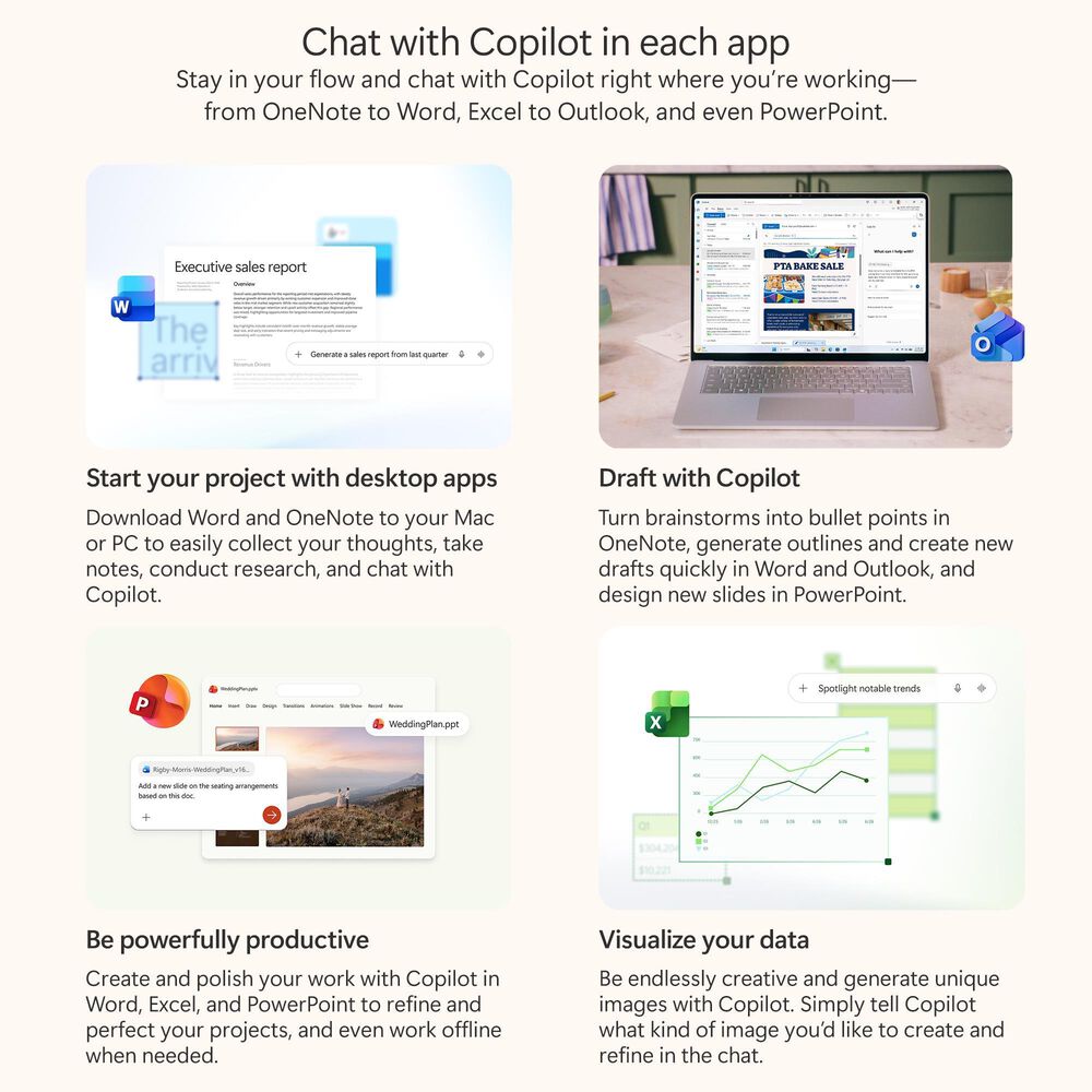 Microsoft 365 Family includes advanced security, cloud storage, and innovative apps with Microsoft Copilot. For 1-6 people., , large
