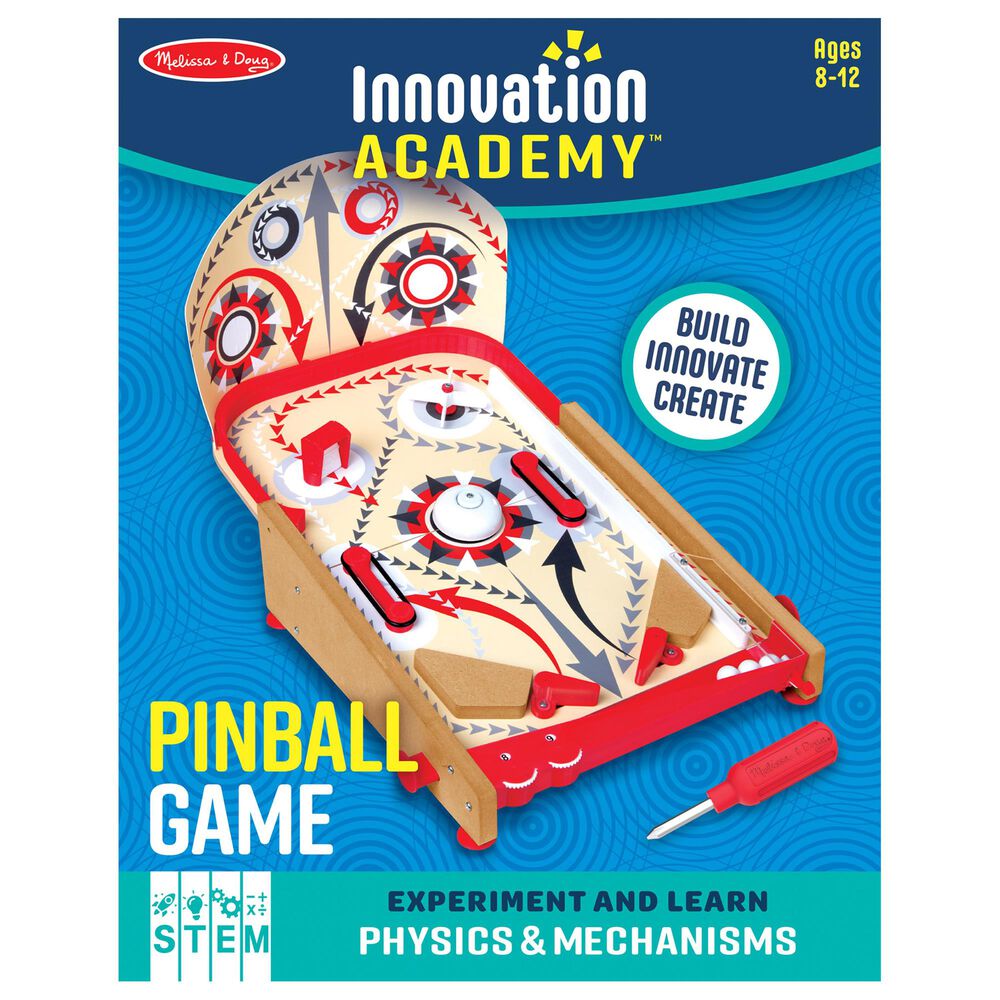 Melissa & Doug Innovation Academy Pinball Game, , large
