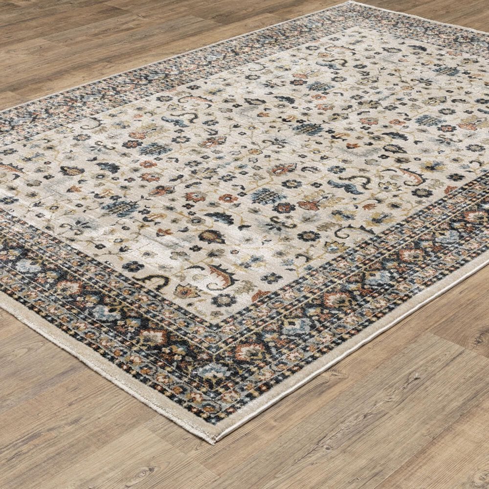 Oriental Weavers Eliana Beige and Multicolor 7&#39;10&quot; x 10&#39;10&quot; Area Rug, , large