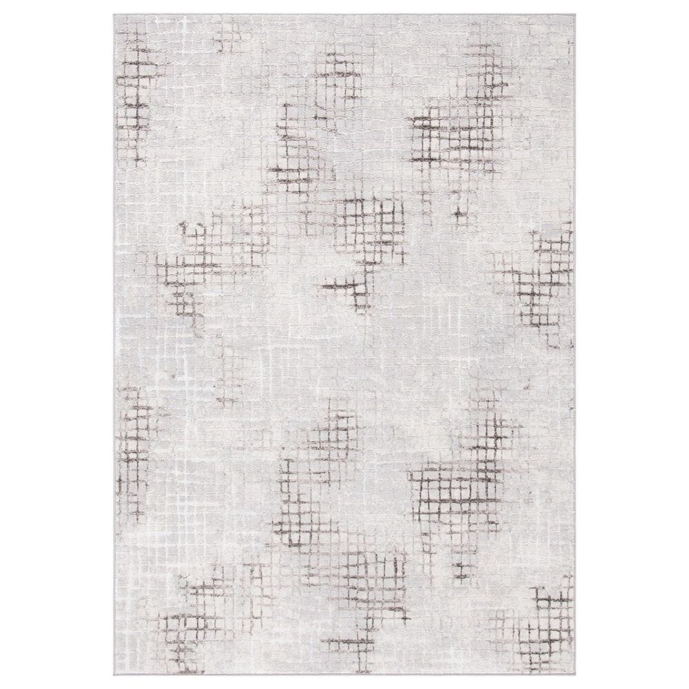 Safavieh Orchard Geometric 4"5" x 6"5" Grey and Light Grey Area Rug, , large
