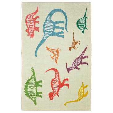 Karastan Prismatic  Z0347 A416  3"4" x 5" Multicolor Kids Area Rug, , large