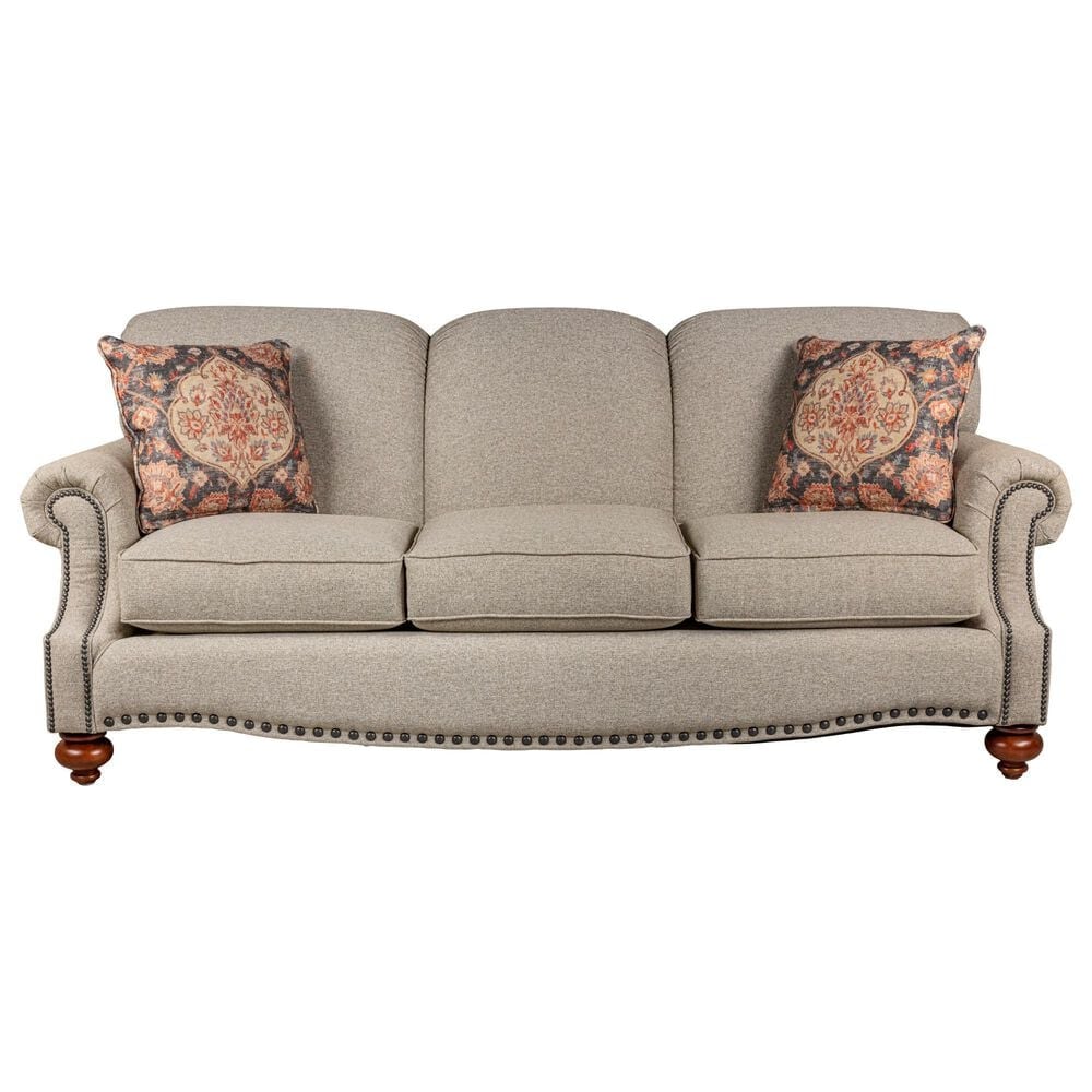 Bassett Hunt Club Stationary Sofa in Rye, , large