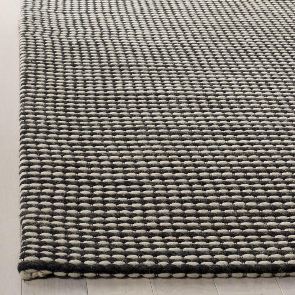 Safavieh Natura NAT801E 2'3" x 12' Ivory and Black Runner, , large