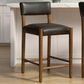 Armen Living Bennet Counter Height Stool in Rich Walnut, , large