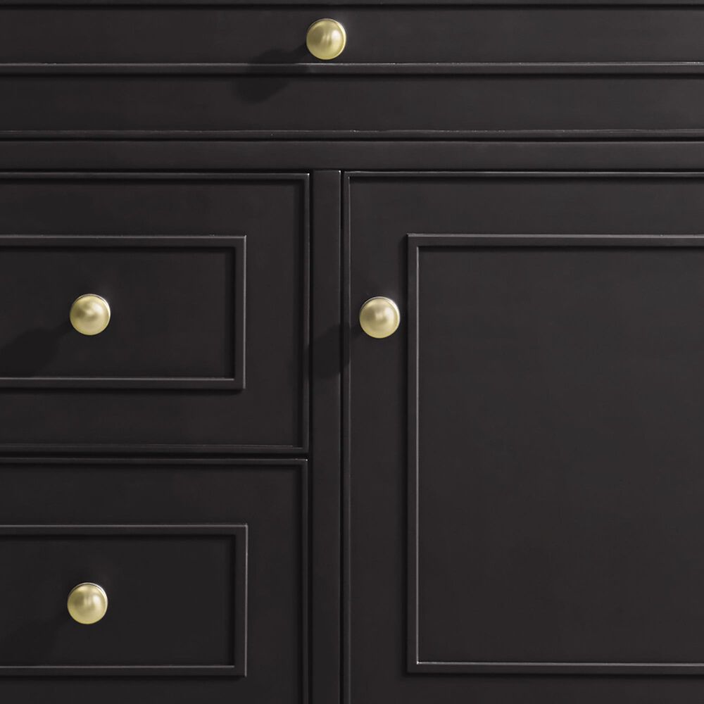 James Martin Vanities Lorelai 36&quot; Single Vanity in Black Onyx with 3 cm Lime Delight Quartz Top, , large