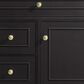 James Martin Vanities Lorelai 36" Single Vanity in Black Onyx with 3 cm Lime Delight Quartz Top, , large