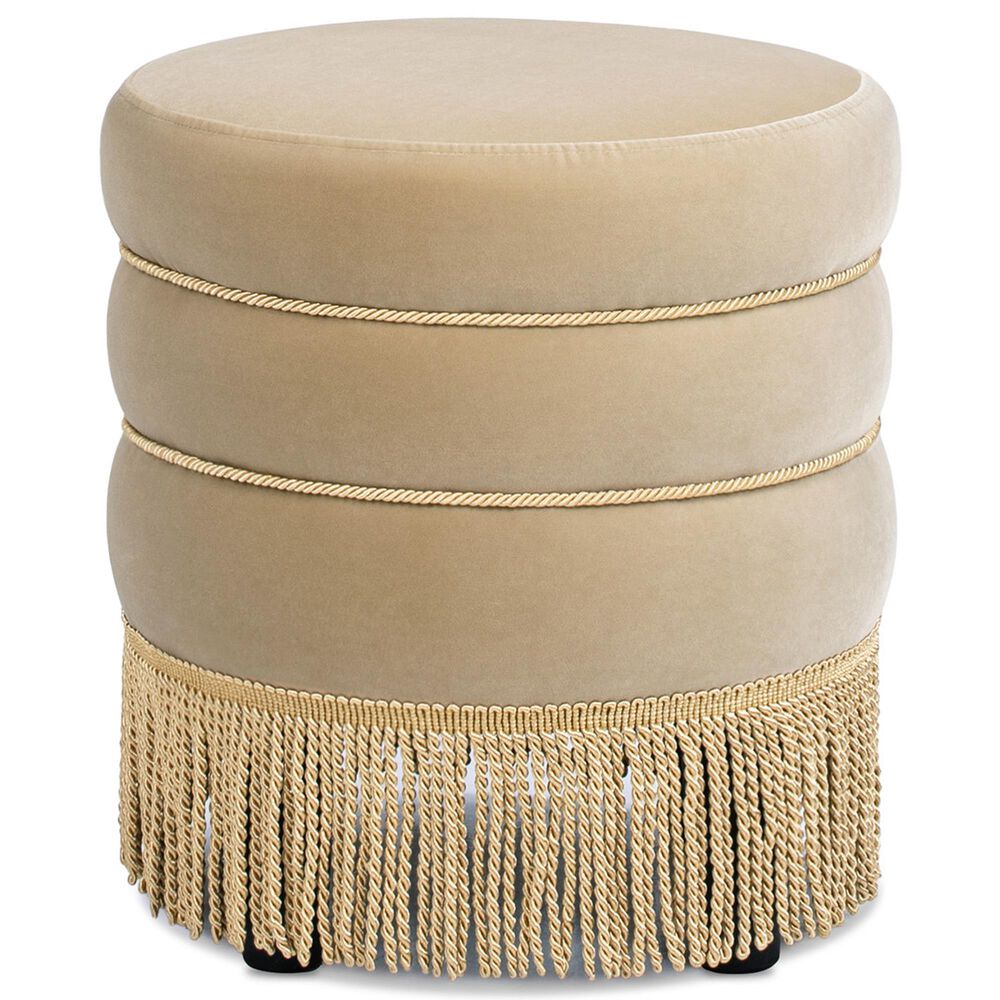 Jennifer Taylor Home Edward Pouf in Fawn Brown, , large