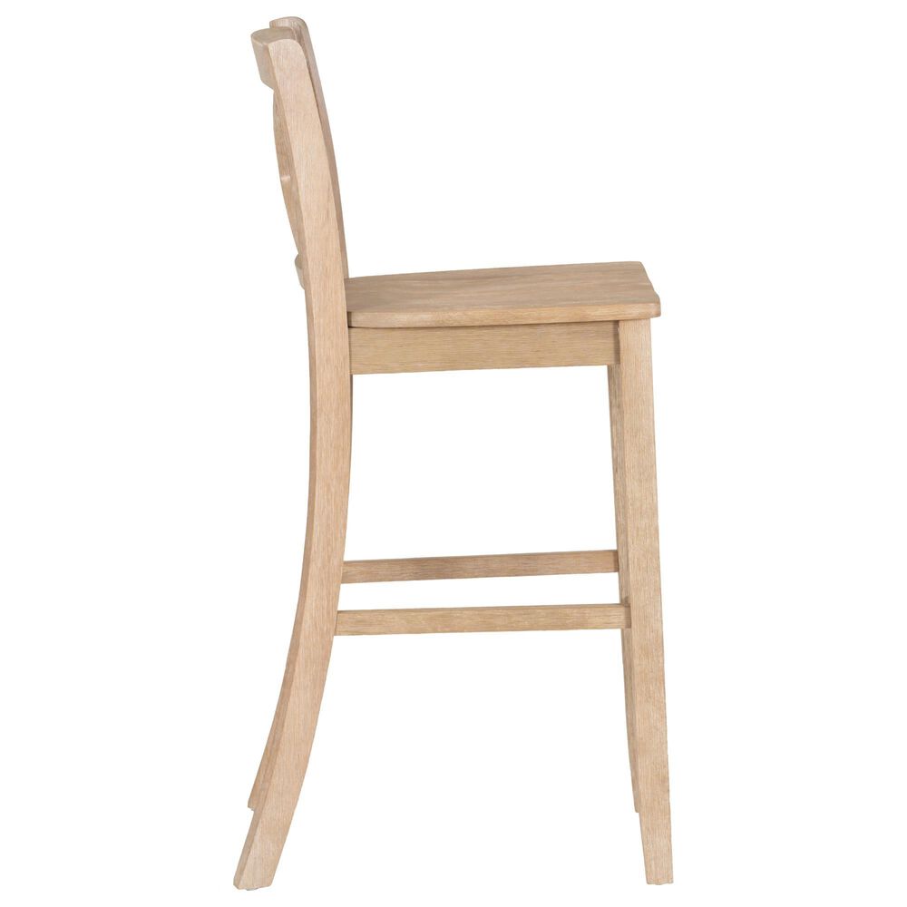 Linon Home Decor Torino X-Back Bar Stool in Grey Wash, , large