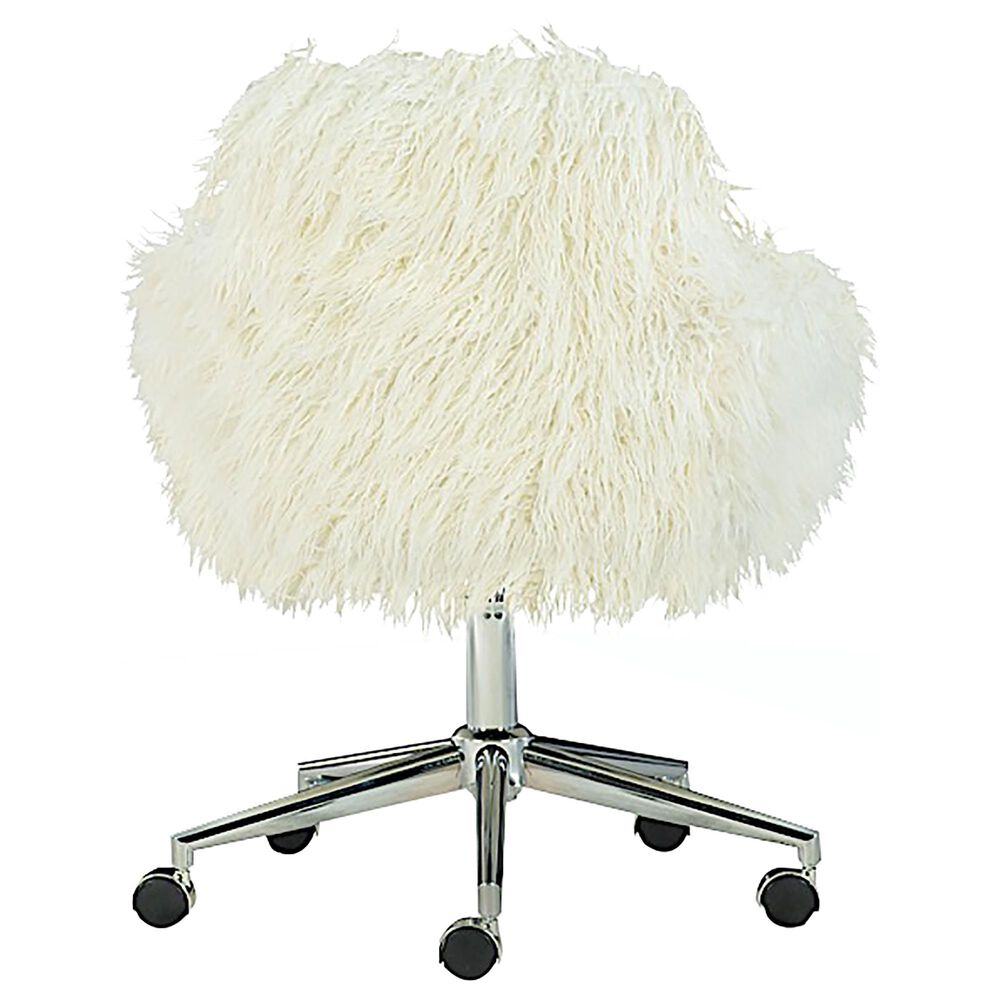 Linden Boulevard Sylvie Office Chair in White, , large