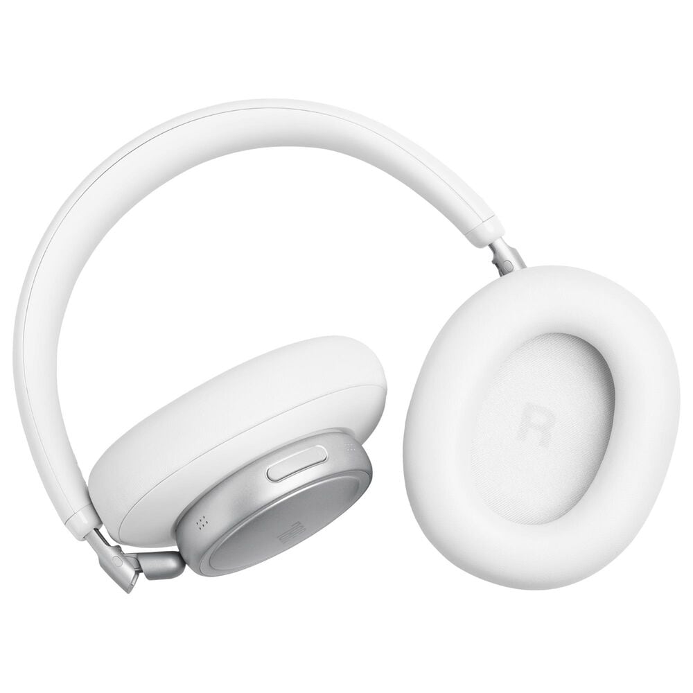 JBL Live Series Wireless Noise-Canceling Over-Ear Headphones in White, , large