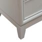 Belle Furnishings Reflections 5-Piece Queen Upholstered Bedroom Set in Pearl White and Rhinestone, , large