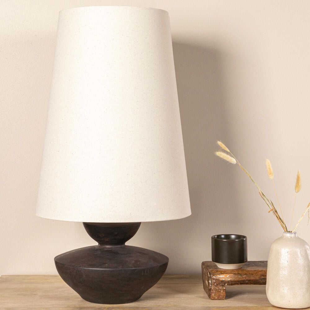 Creative Coop Matilda Table Lamp in Black, , large