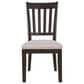 Waltham Brentwood Slatback Side Chair Only in Arbor Oak Finish, , large