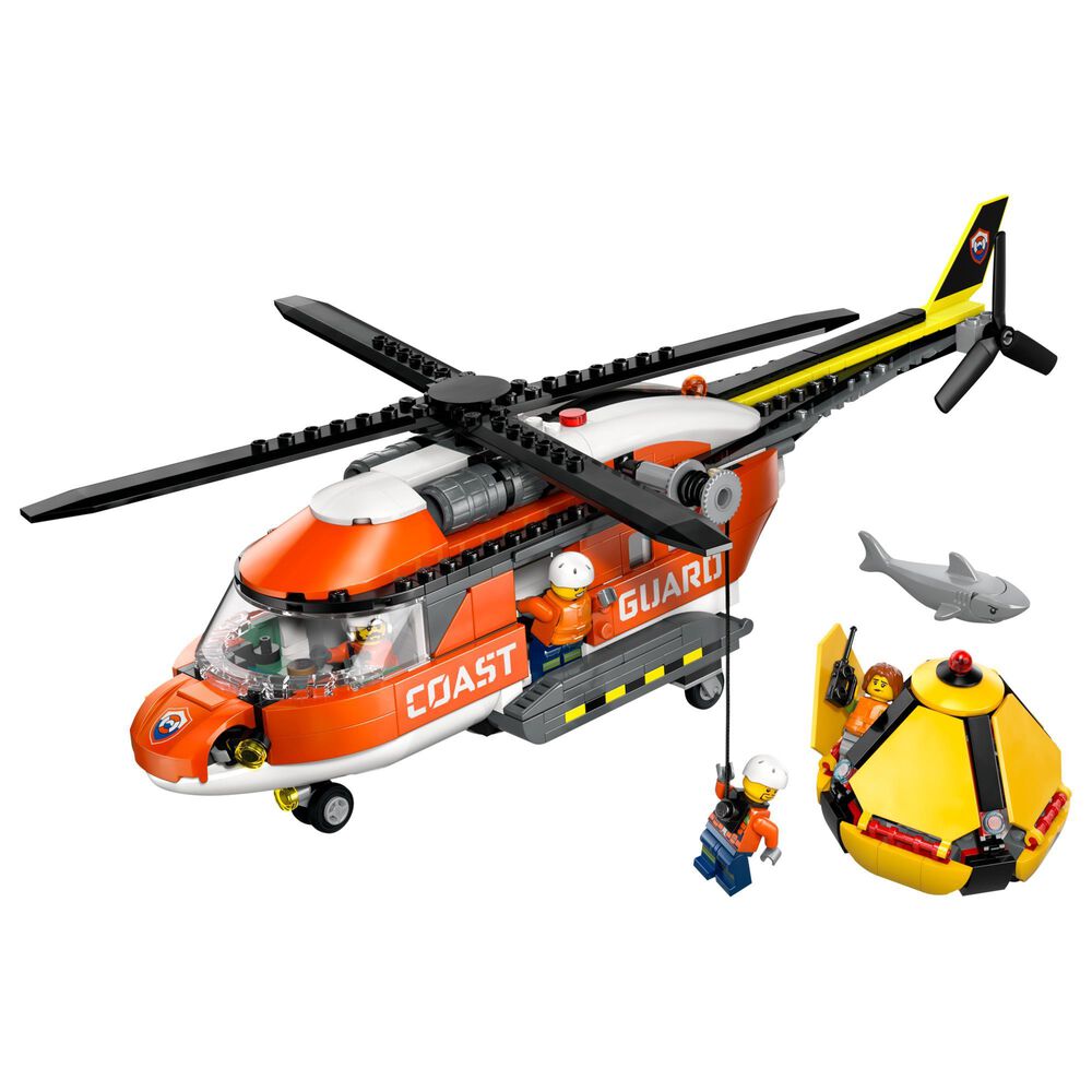 LEGO City Coast Guard Helicopter Building Set, , large