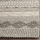 Safavieh Natura Transitional 11" x 15" Grey and Ivory Area Rug, , large