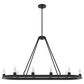 Hunter Saddlewood 10-Light Chandelier in Natural Iron, , large