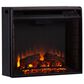 Southern Enterprises Engo Electric Convertible Corner Fireplace in Fresh White/Rustic White Faux Stone, , large