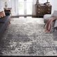 Safavieh Aston ASN705 8" x 10" Grey and Ivory Area Rug, , large