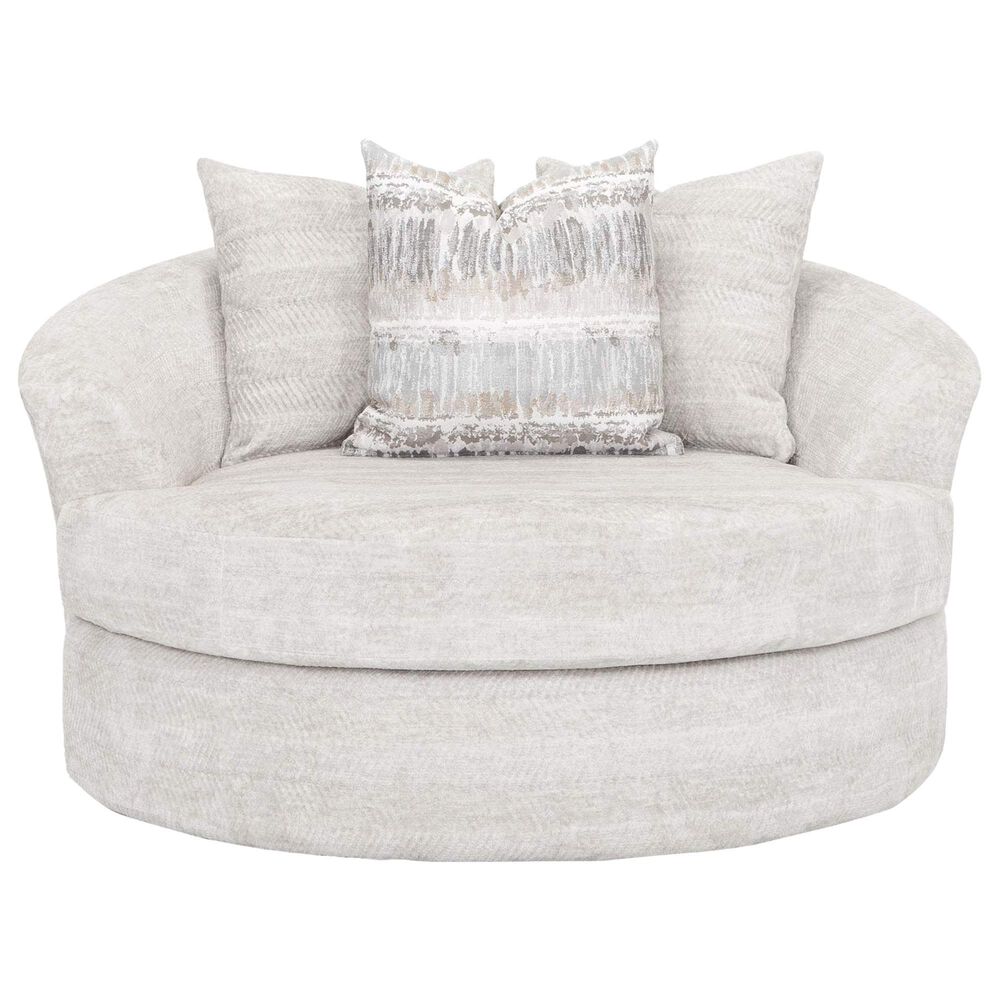 Moore Furniture Nash Swivel Lounger in Tidal Sand, , large