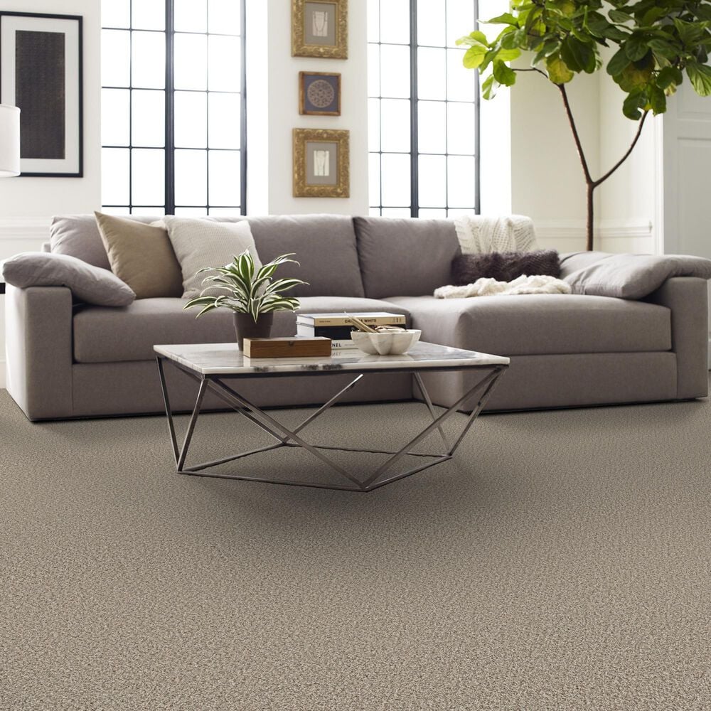 Shaw Feelin&#39; Alright Carpet in Flax, , large