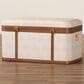 Baxton Studio Brenner Storage Trunk in Beige, , large