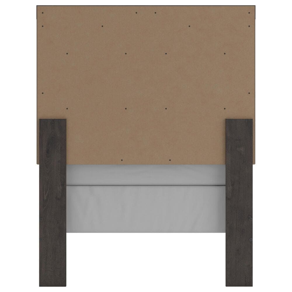 Ashley Prendonea Twin Panel Bed in Dark Charcoal, , large